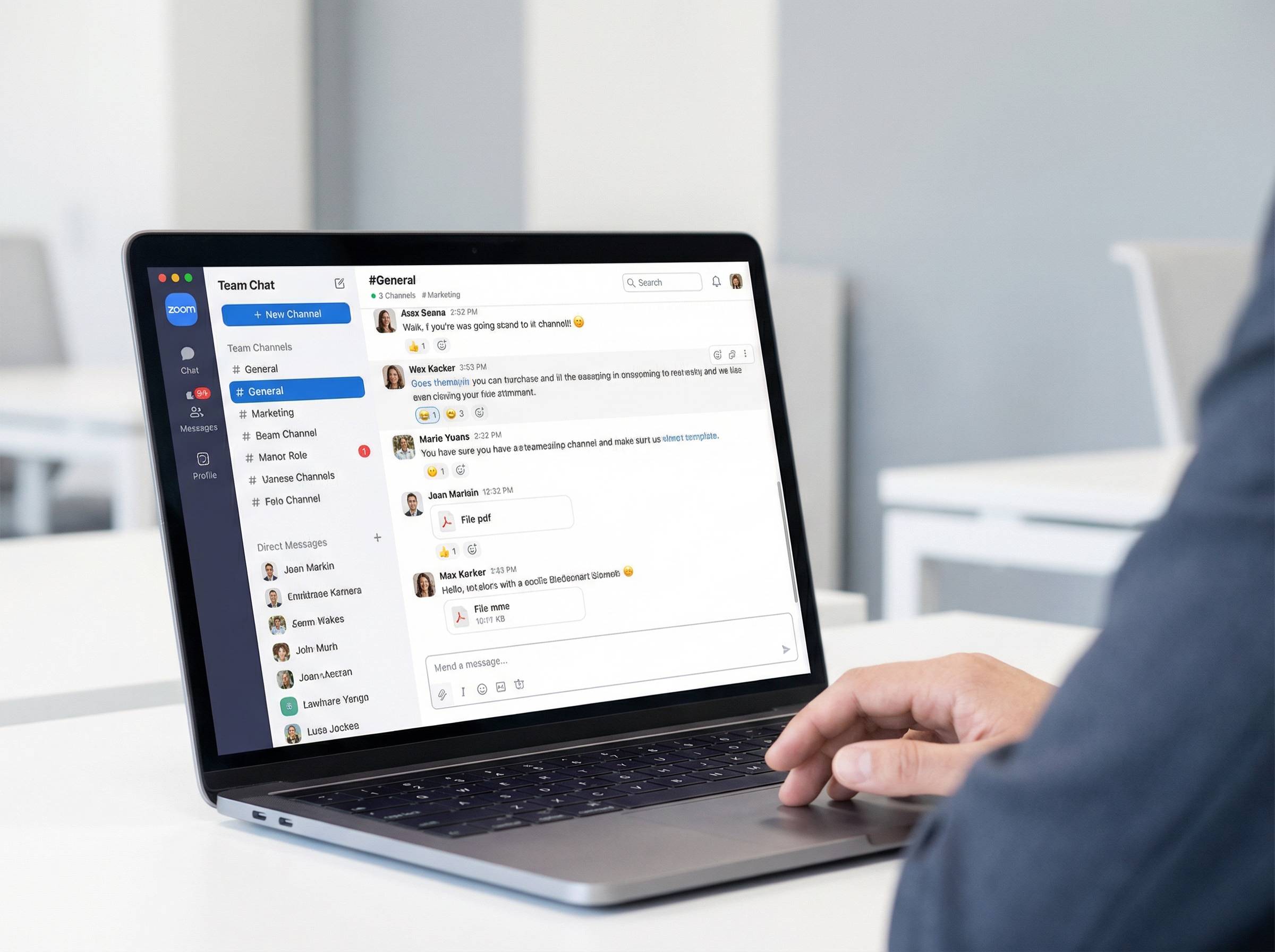 【Zoom官网】品牌 - Team Chat